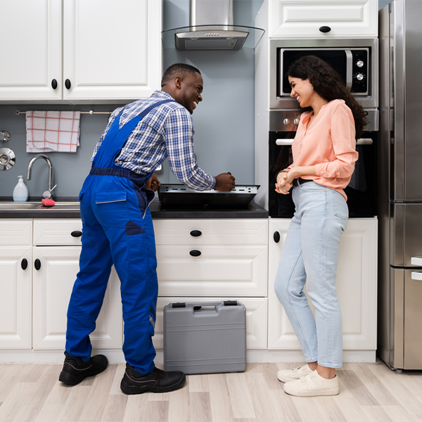 how long does it typically take to complete cooktop repair services in Pemberton OH